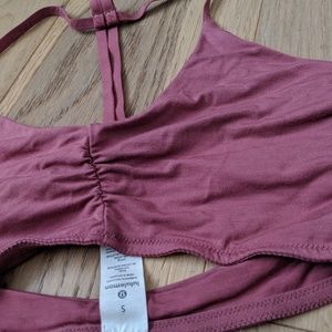 Lululemon bralette strappy back
